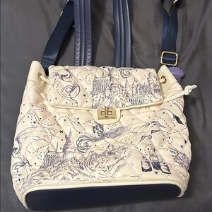 Harry Potter quilted school backpack